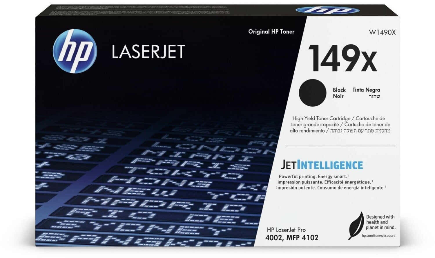 HP 149X schwarz / original HP Toner / W1490X / 9500 S.