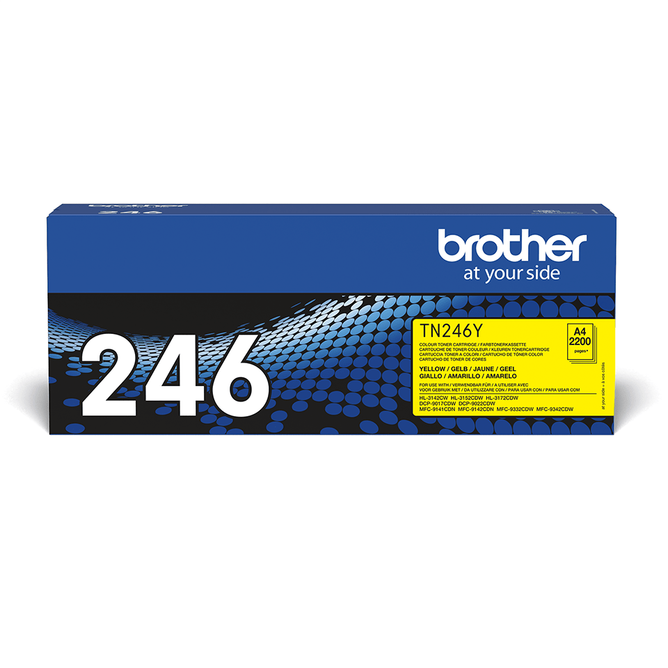 Brother Original TONTN246Y Gelb TN241/242/245/246Y für Brother / TN246Y / 2.200 Seiten  neu