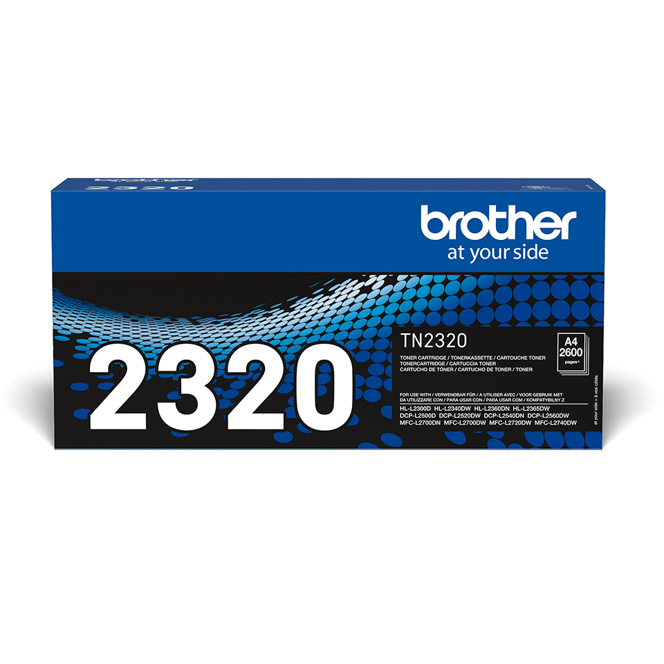 Brother TN2320 / original Toner schwarz / TN-2320 / 2600 S. neu