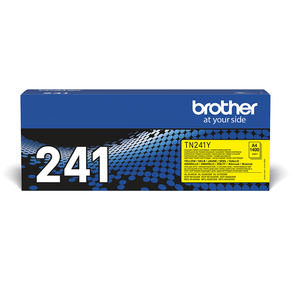 Brother Original TONTN246Y Gelb TN241/ 242/ 245/ 246Y für Brother / TN246Y / 2.200 Seiten neu