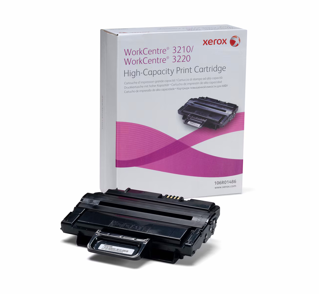 Kompatibler Toner zu Xerox WorkCentre 3210 106R01486 schwarz, Kapazität bis zu 4 100 Seiten
