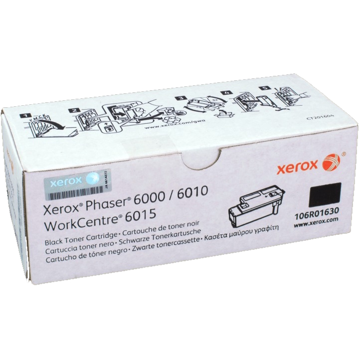 Original Xerox 106R01630 Toner schwarz, Kapazität bis zu 2 000 Seiten, ca. 6 Cent/Seite