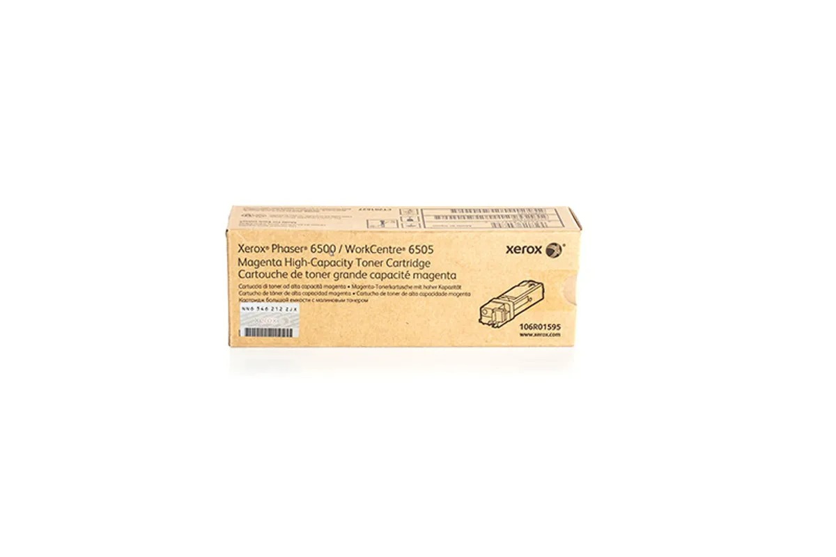 Original Xerox 106R01594 / 106R01601 Toner cyan, Kapazität bis zu 2 500 Seiten
