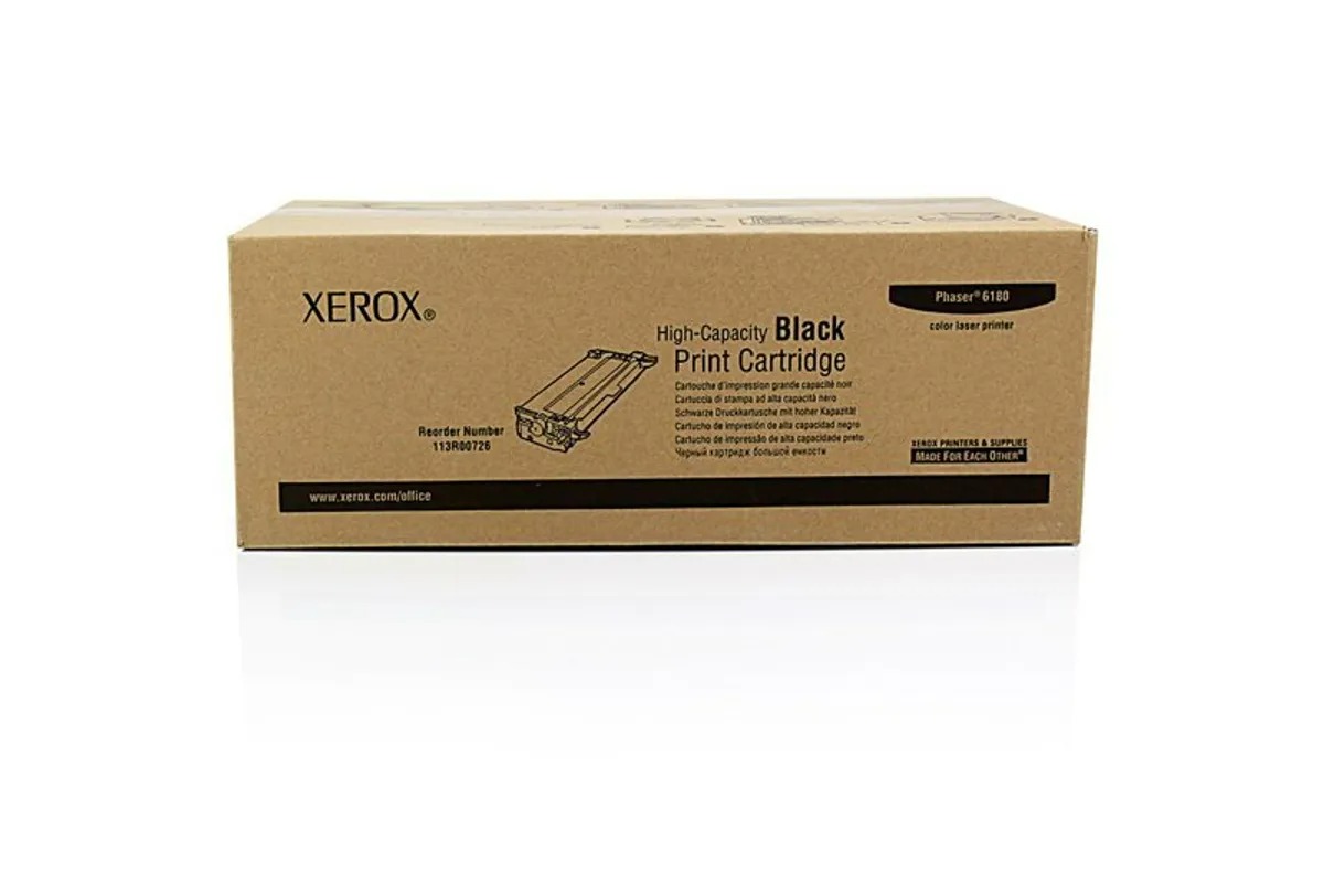 Original Xerox 113R00726 Toner schwarz, Kapazität bis zu 8 000 Seiten