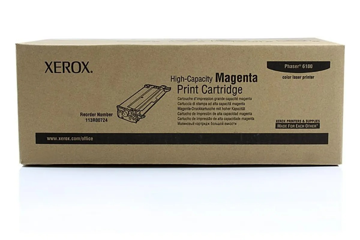 Original Xerox 113R00724 Toner magenta, Kapazität bis zu 6 000 Seiten