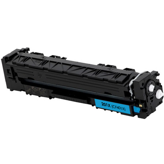 HP 201X Cyan / Alternativ HP LaserJet Toner - CF401X Lasertoner Tonerkartusche